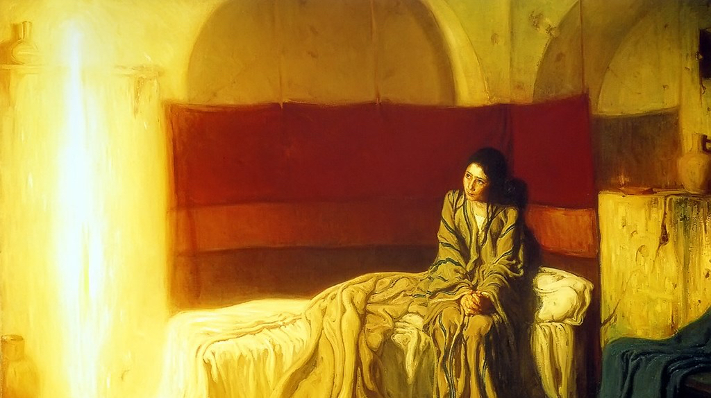 The Annunciation by Henry Ossawa Tanner 1896